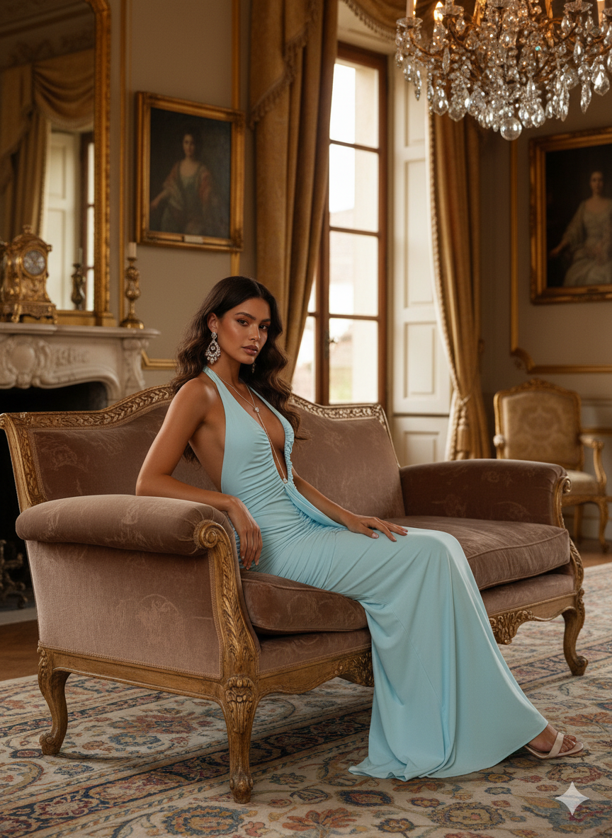 Calanthe Maxi Dress - Luxury