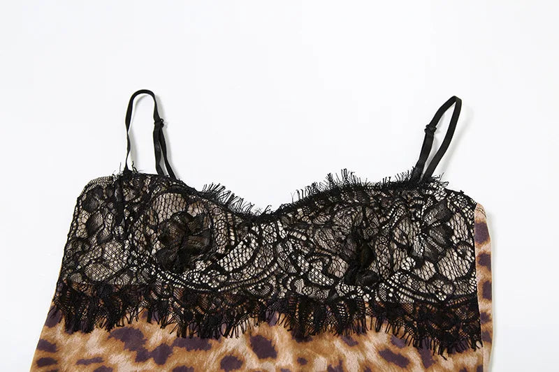 Ruti Mini Dress - Leopard