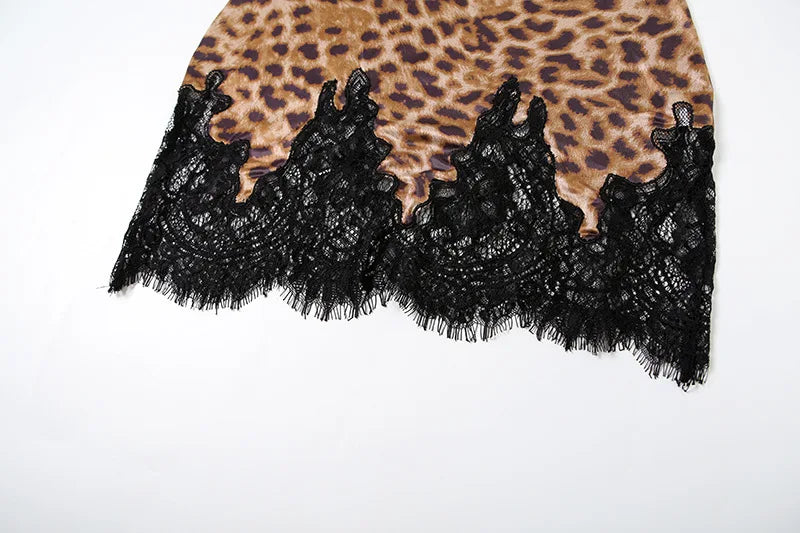 Ruti Mini Dress - Leopard