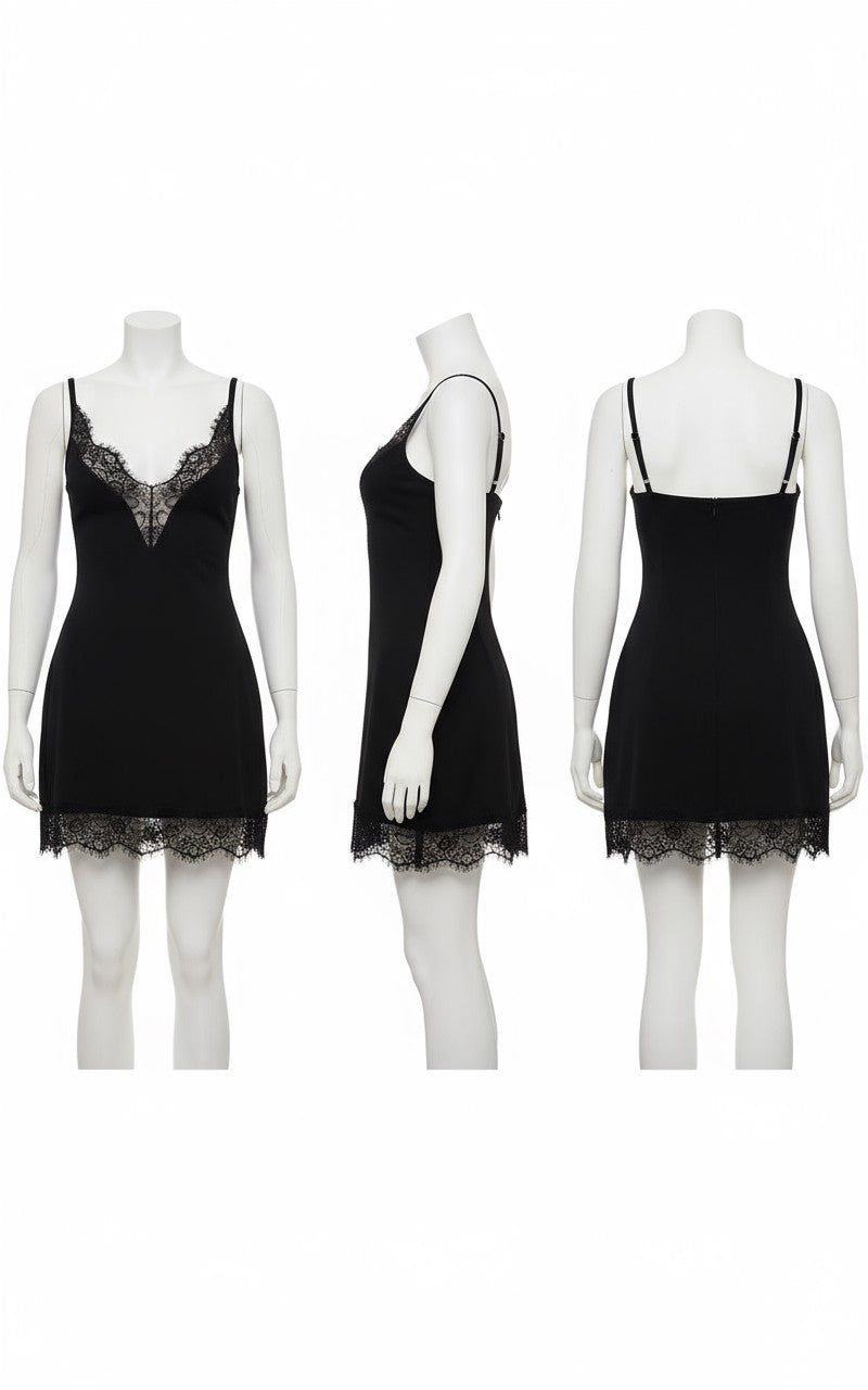 Kyara Mini Dress - Black