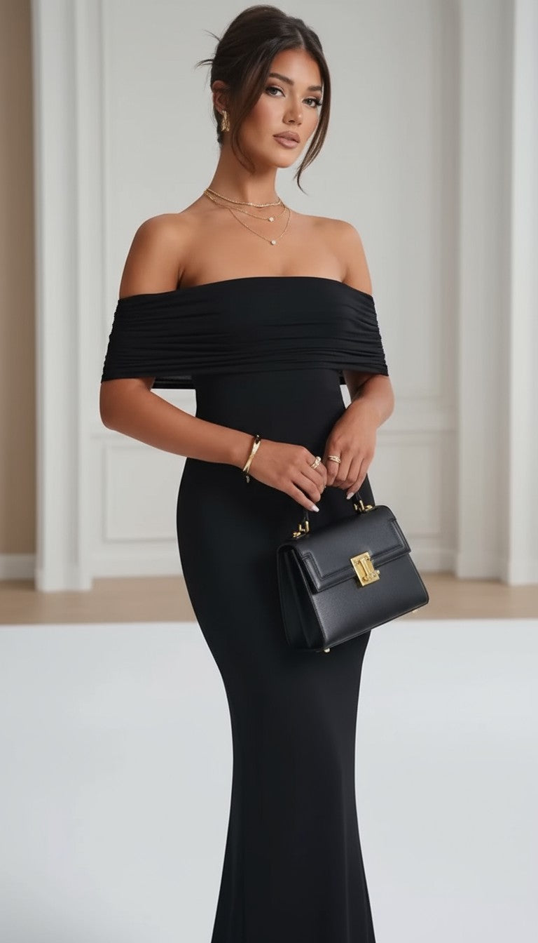 Lory Maxi Dress - Elegant Strapless
