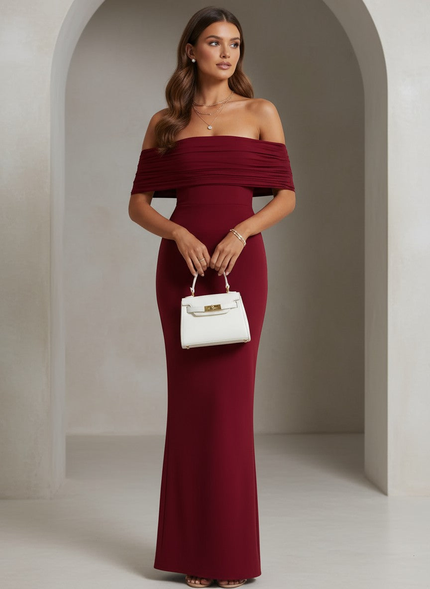 Lory Maxi Dress - Elegant Strapless