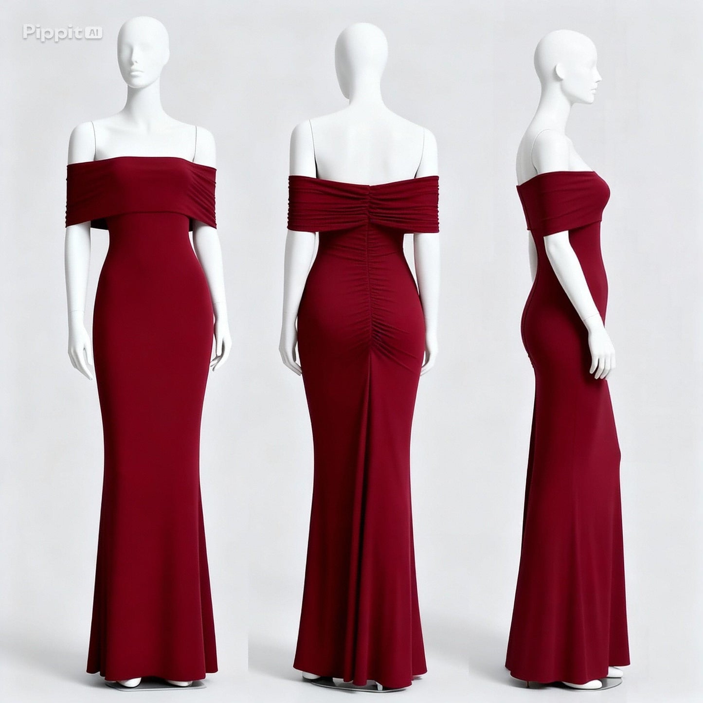 Lory Maxi Dress - Elegant Strapless