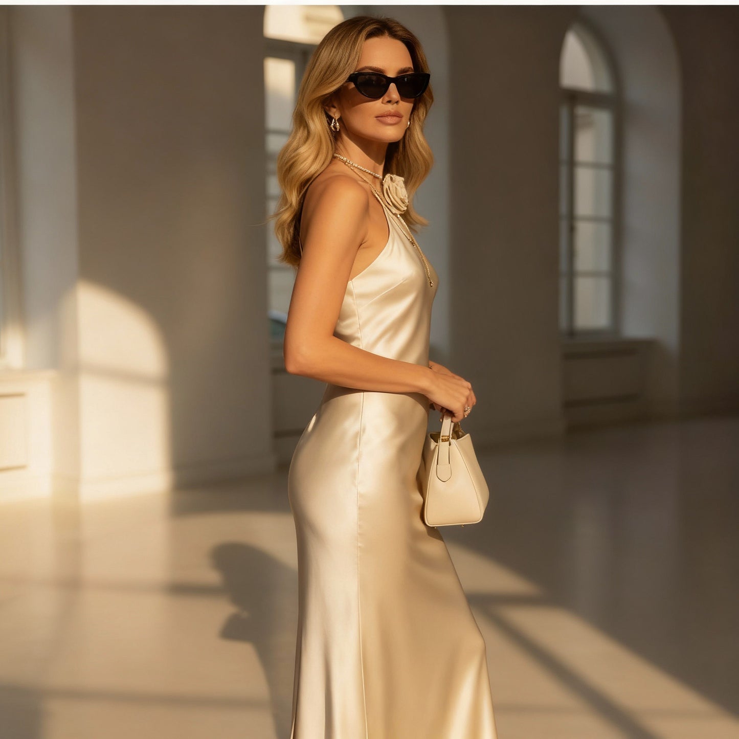 Bruce Halter Dress - Summer Glam