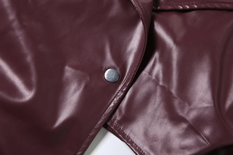 Anya Faux Slim Fit Cropped Blazer